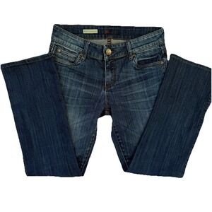 Kut from the Kloth Jeans Women's 4S Natalie HIgh Rise (Mod Rise) Bootcut Short